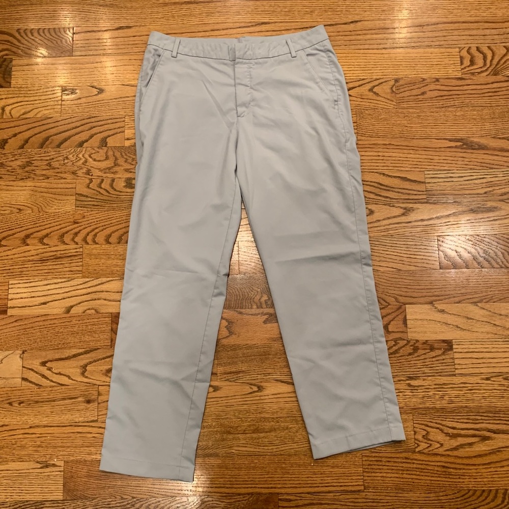 Men's Puma Tech Golf Pants Gray Large